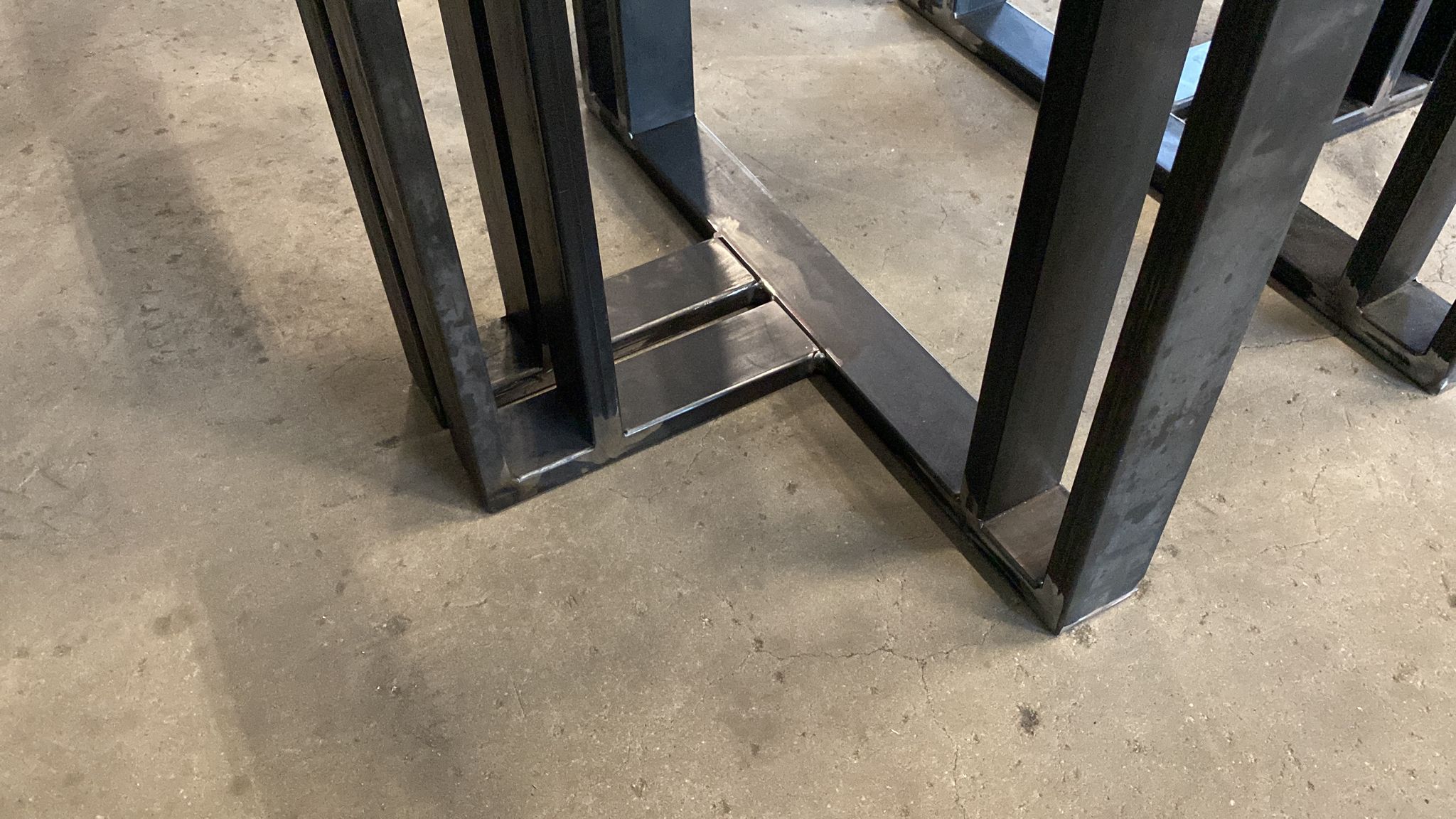 Pata de mesa especial - detalle de construcción