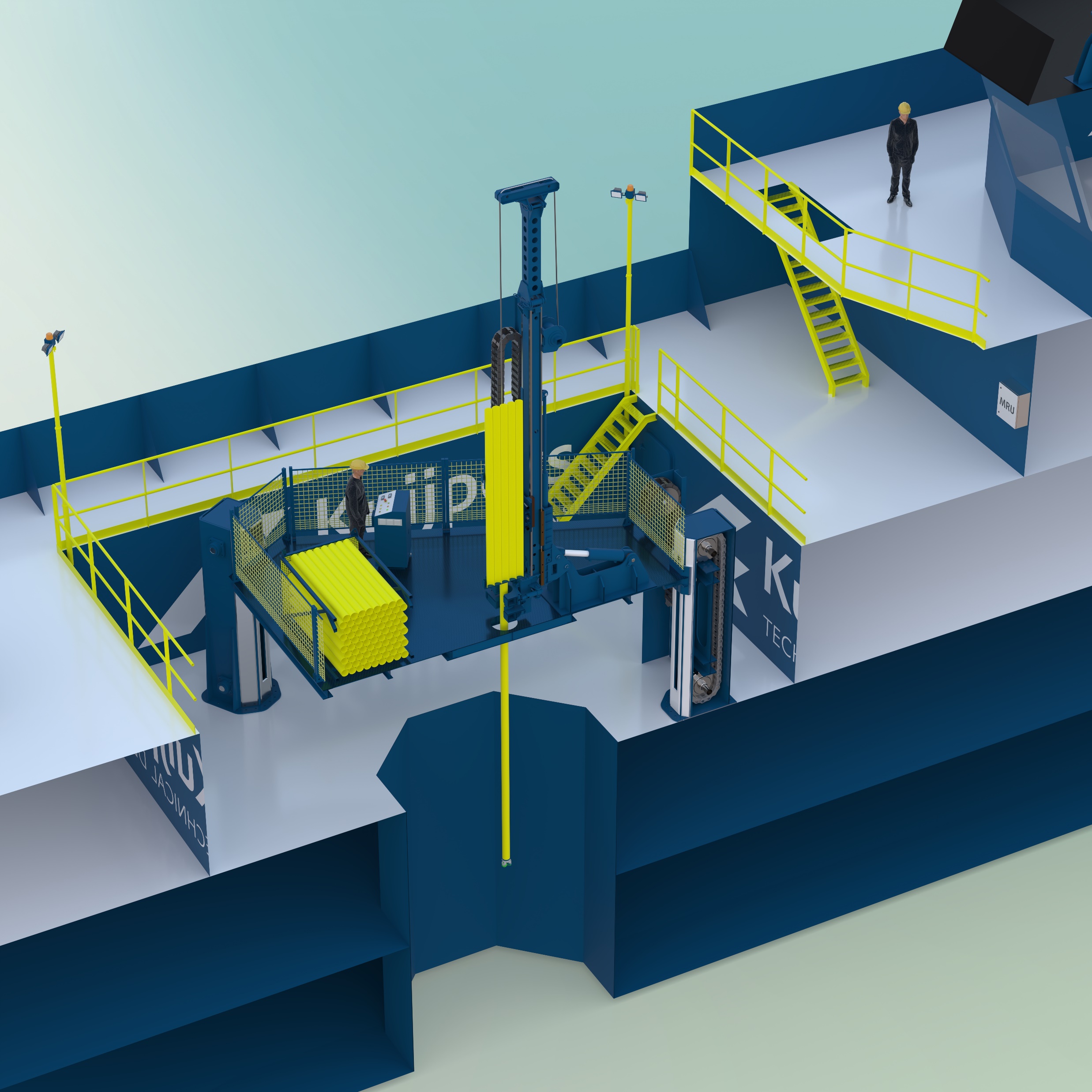 AHCDP - Primer plano de plataforma