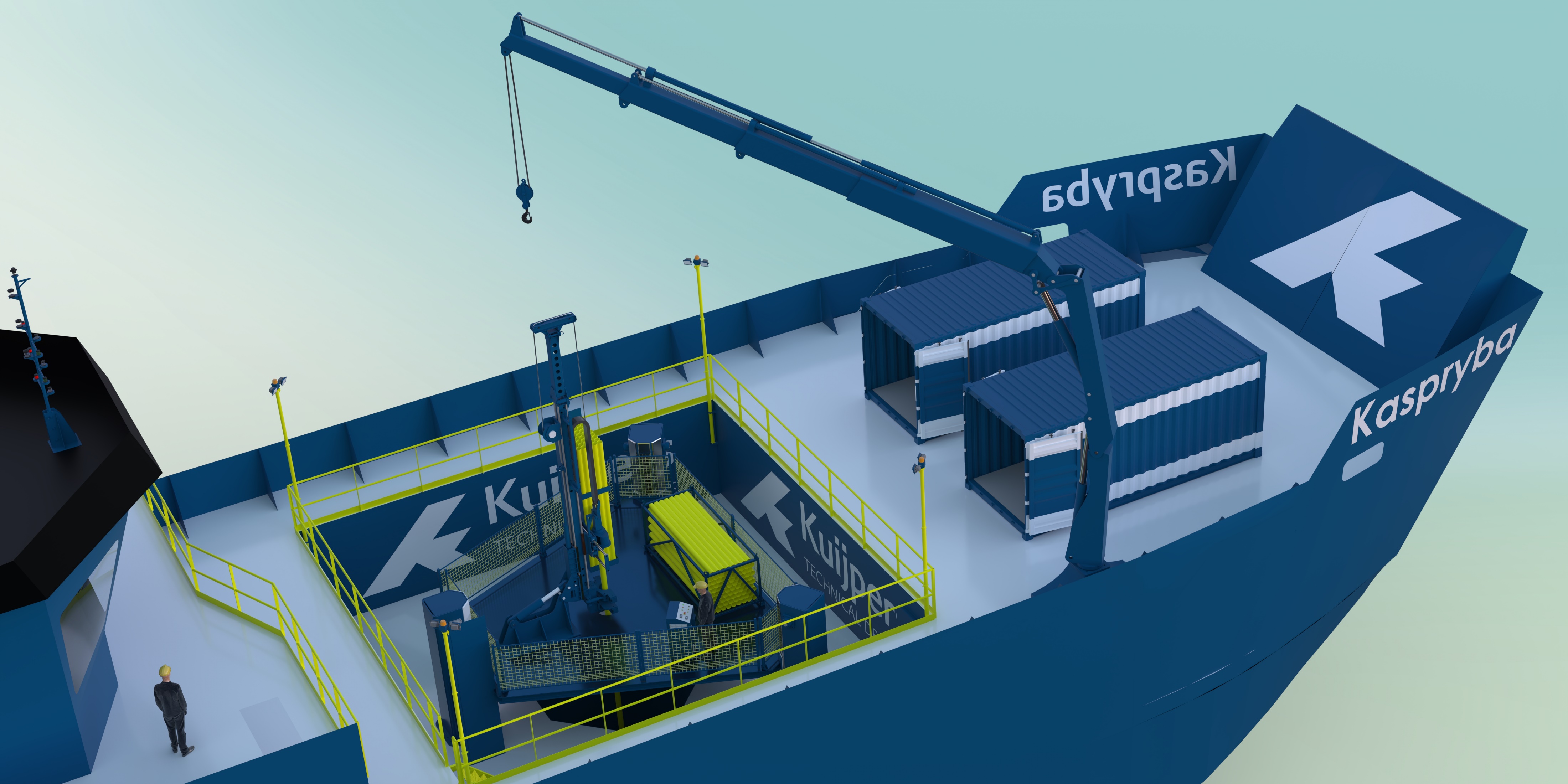 AHCDP - Visión general del buque de perforación con plataforma