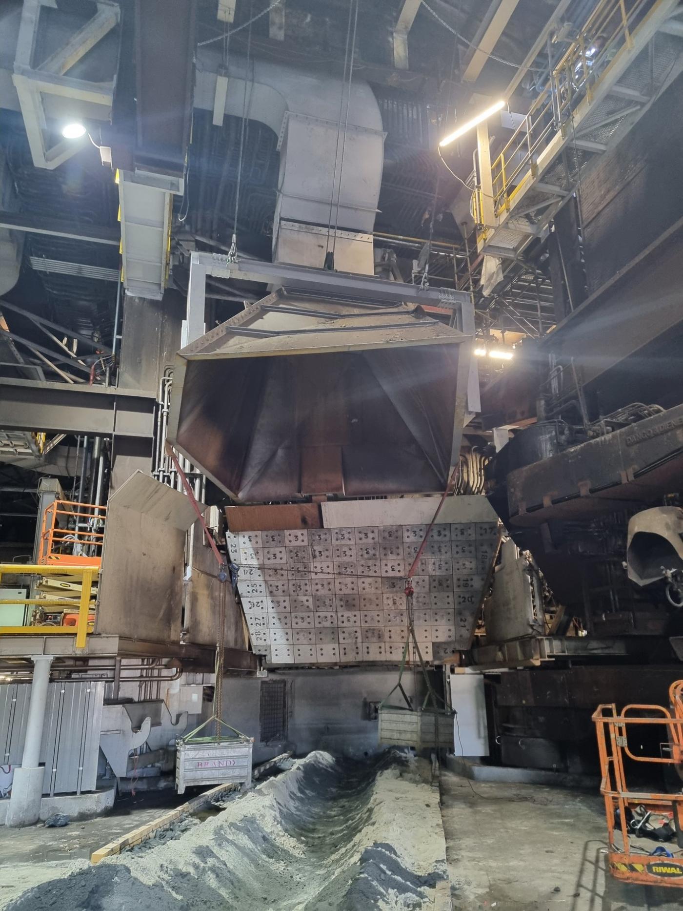 Alto Horno 6 - Detalle de conducto de fragua