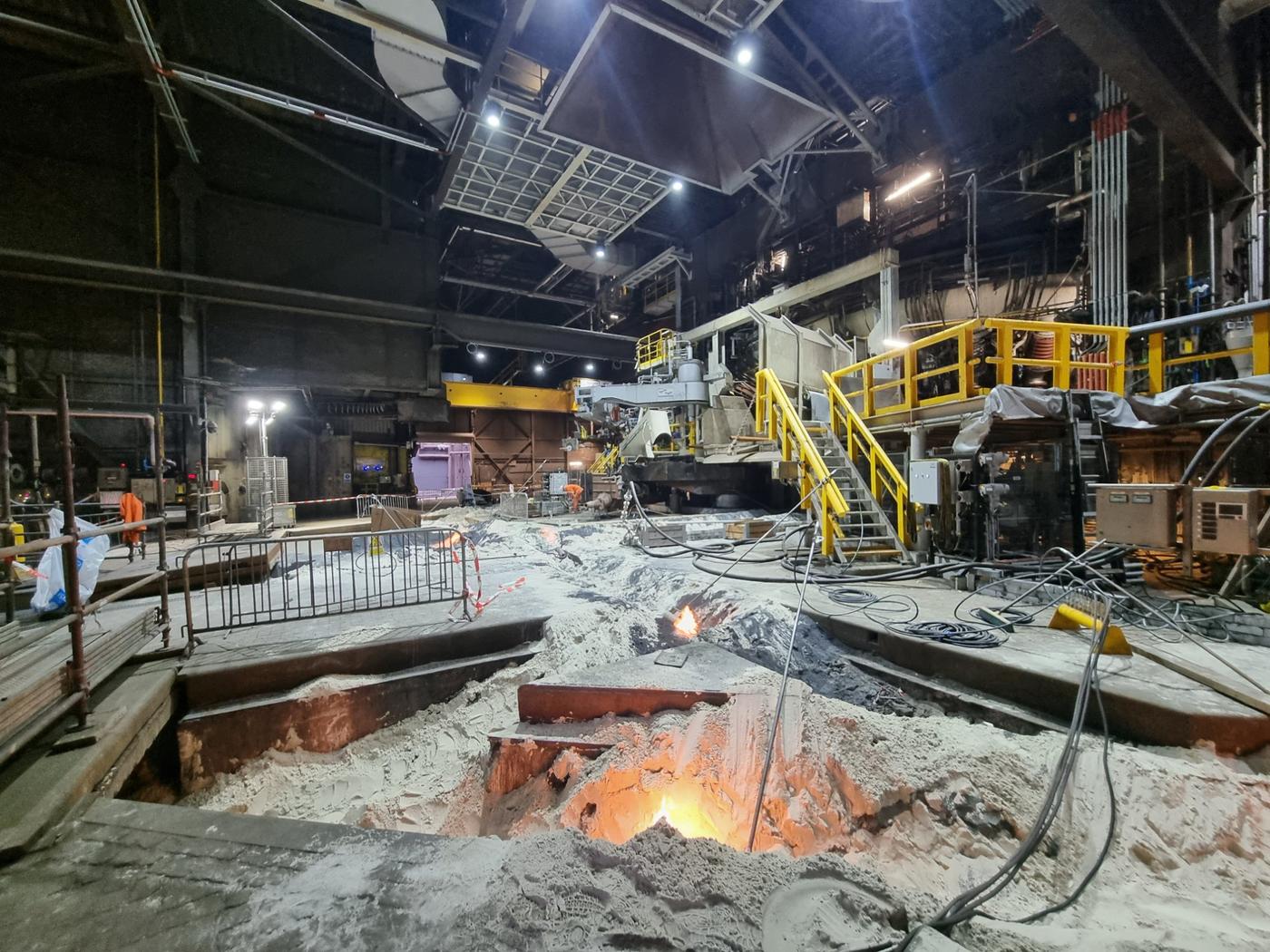 Alto Horno 6 - Instalación de eliminación de polvo