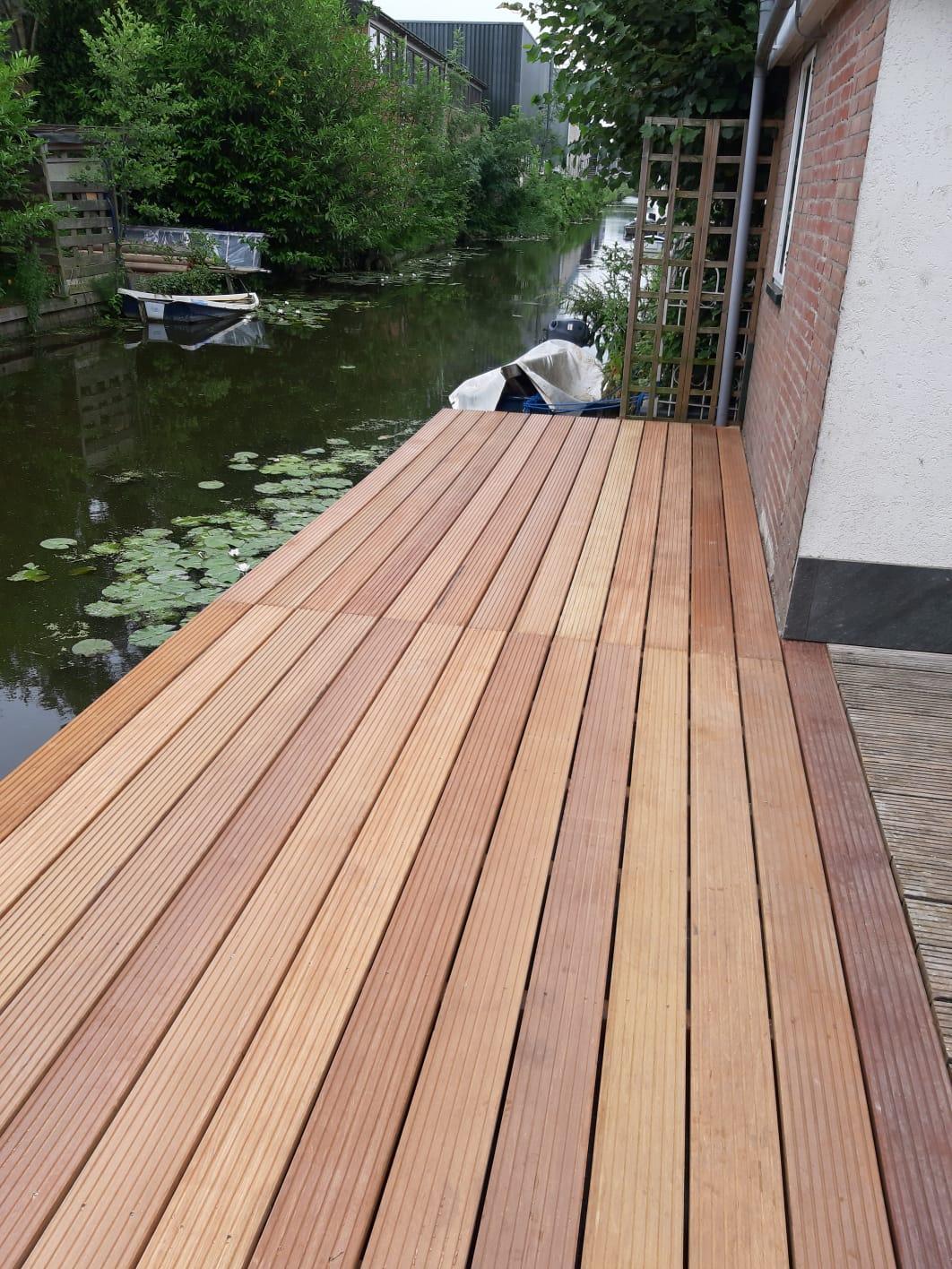 Plataforma de terraza resultado final - lado 2