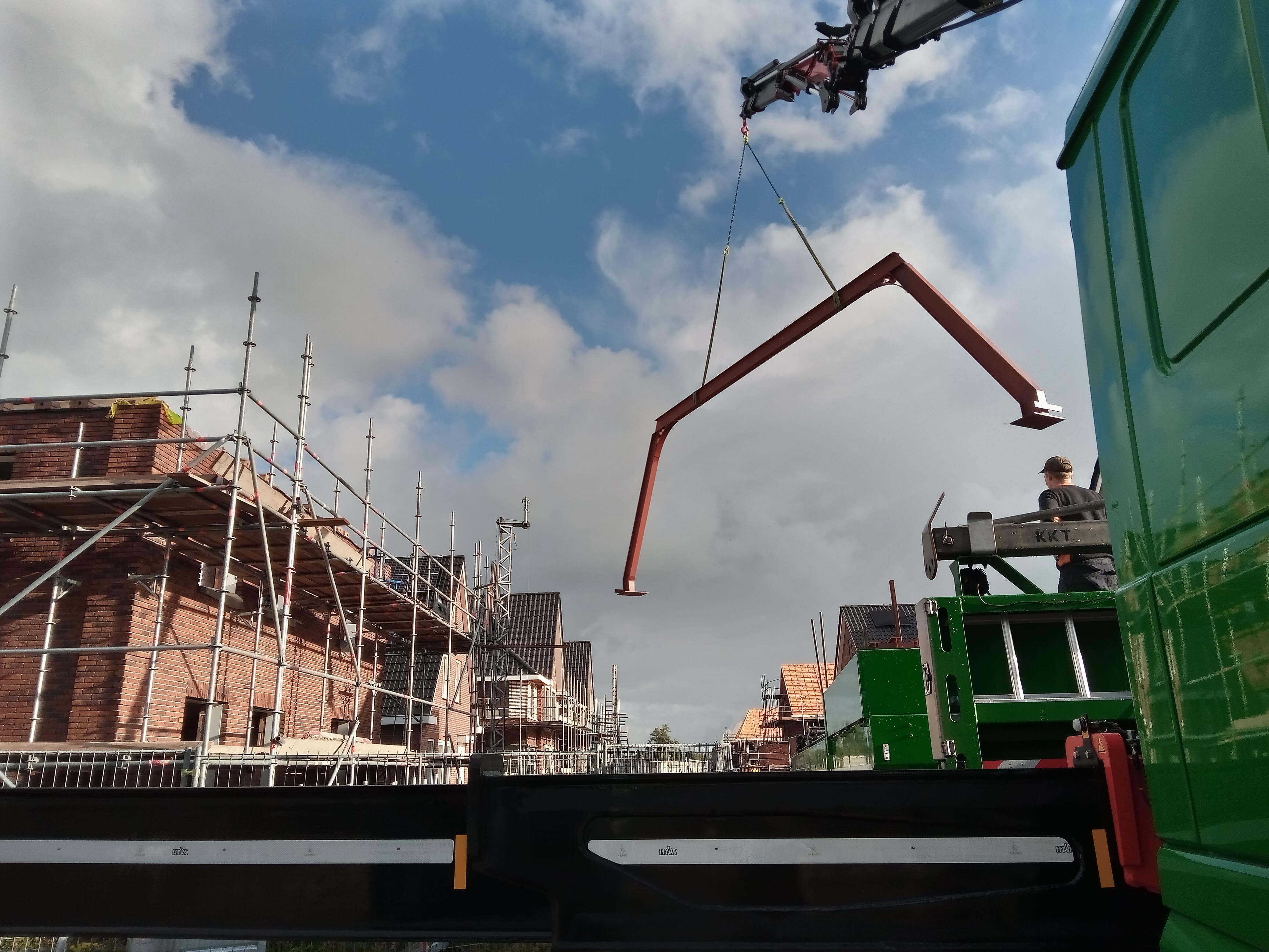 Buhardilla 10×10m - detalle cercha